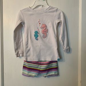 Baby gap seahorse pajamas
